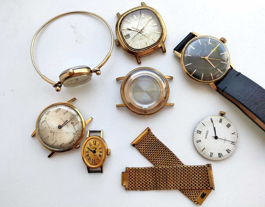 механические часы ссср