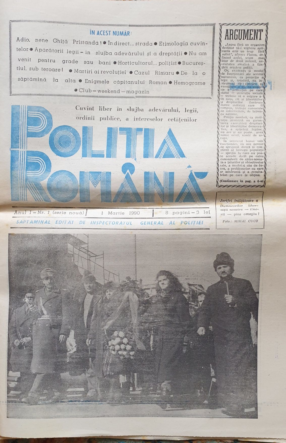 Primele aparitii ziare romanesti 1989