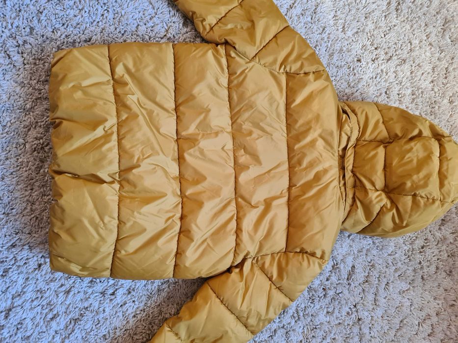 9/10г. H&M Жълто зимно яке -унисекс