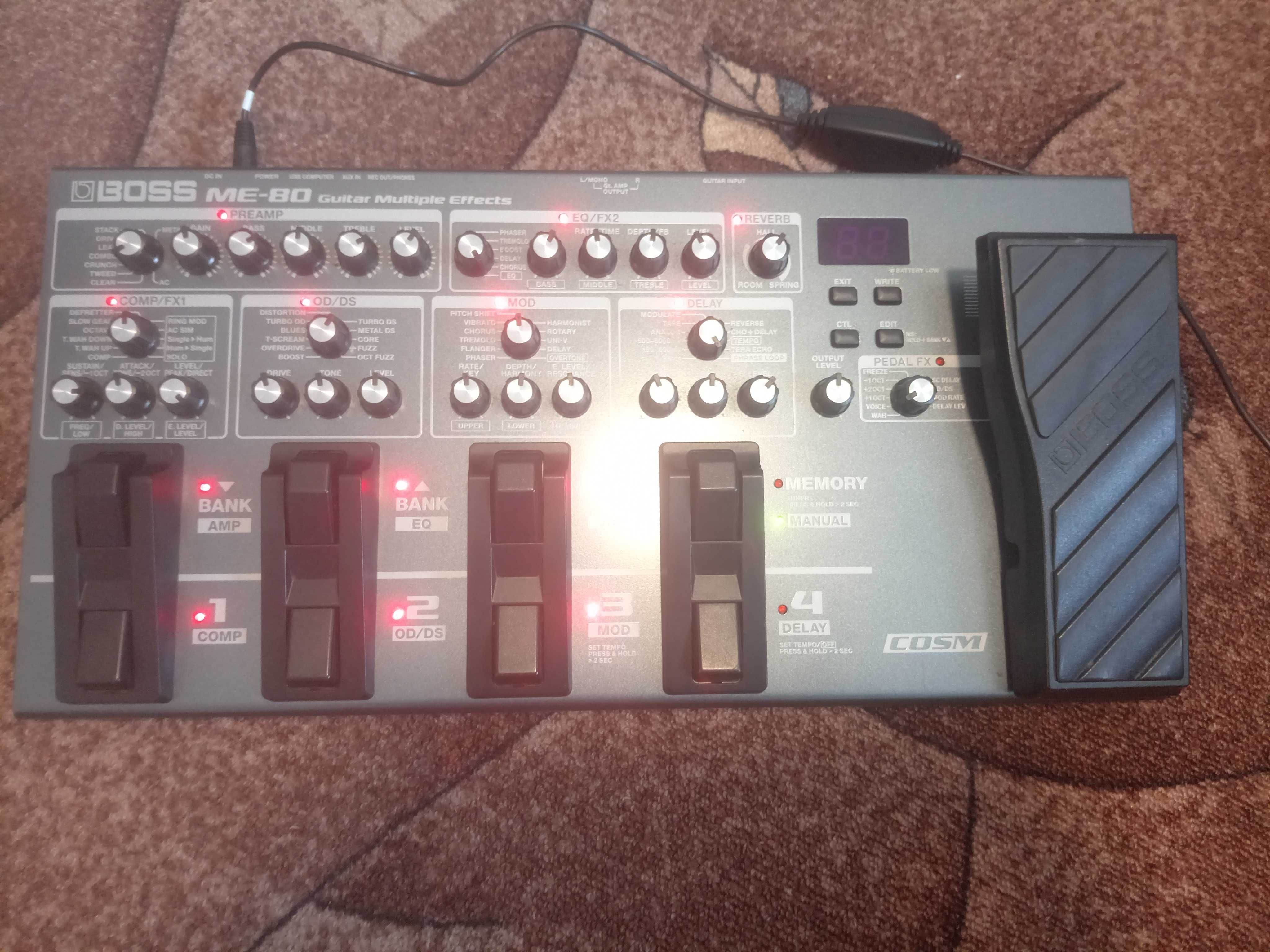 Boss me 80 multiefect