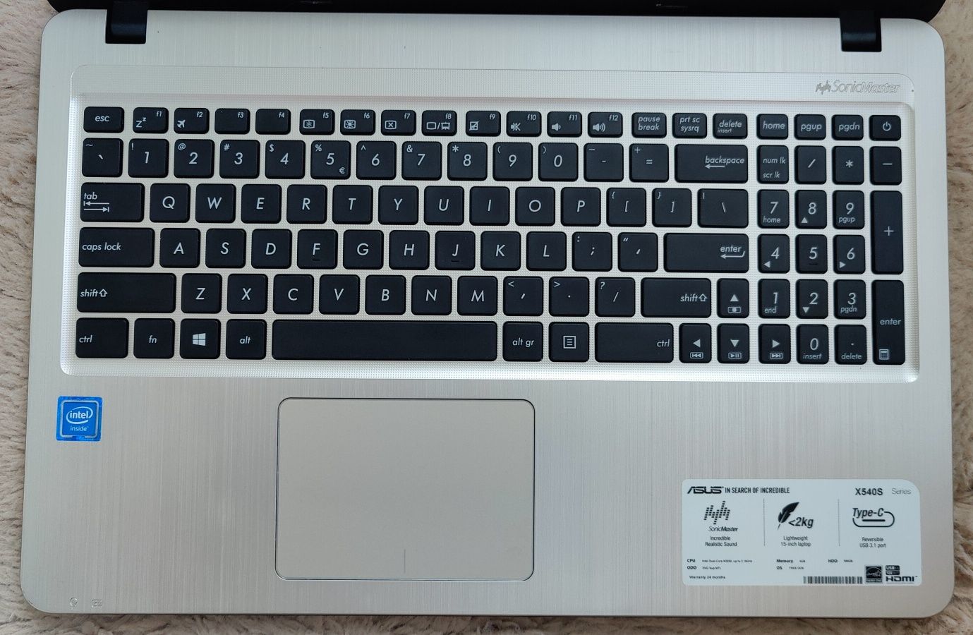 Laptop/Notebook ASUS X540S