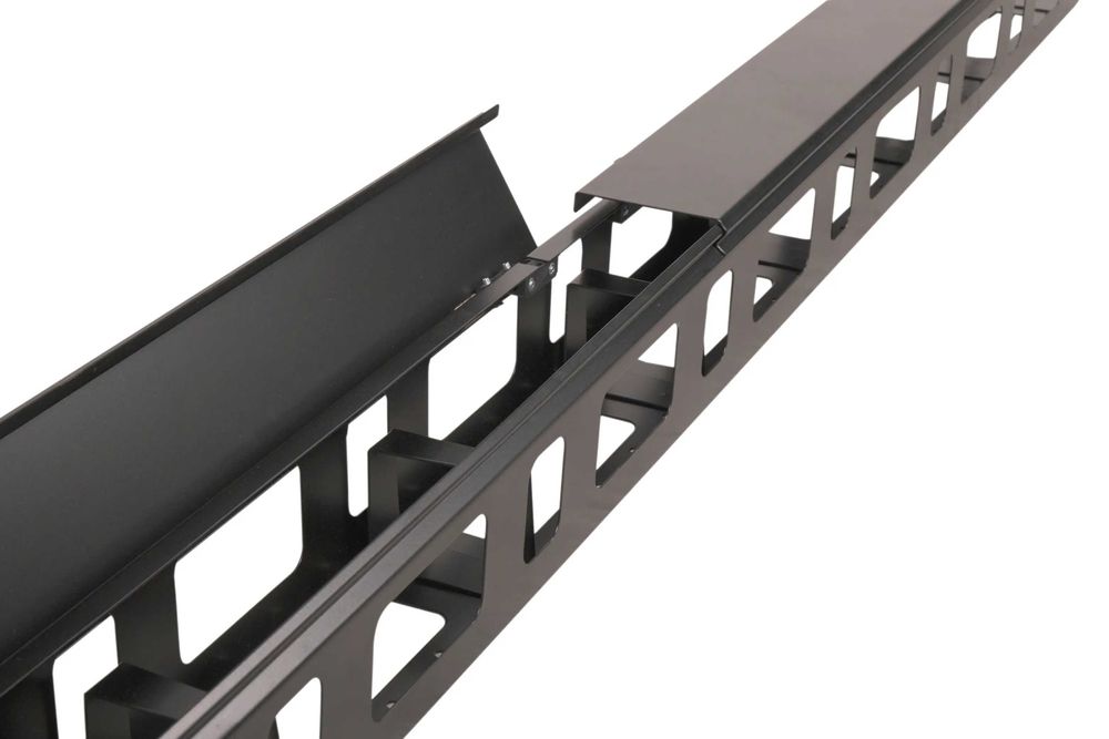 Вертикальный кабельный органайзер, 90х110мм, 47U