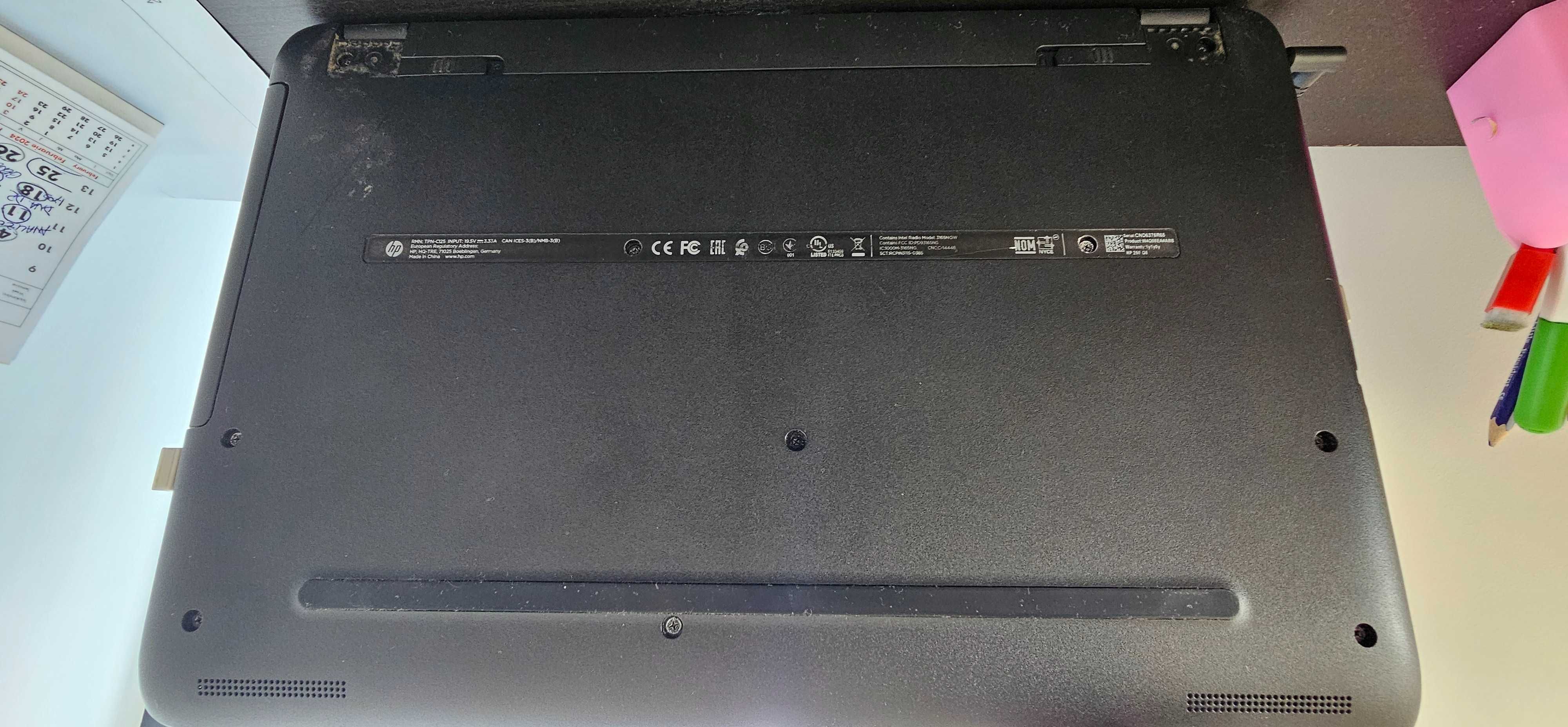 Laptop HP 250 G5  - 15.6" display -CPU i5 -8GB RAM -250GB SSD