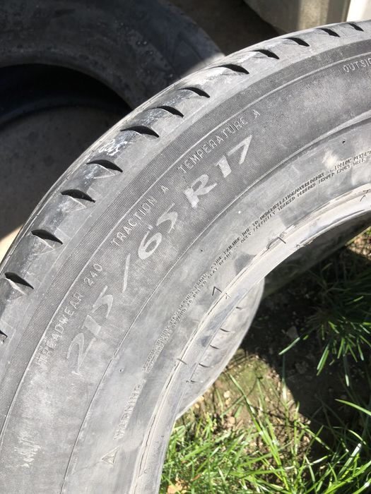 Vand 2 cauciucuri michelin r17