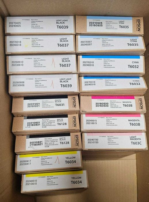 Cartuş Epson ORIGINAL (diverse culori)/ Maintenance tank