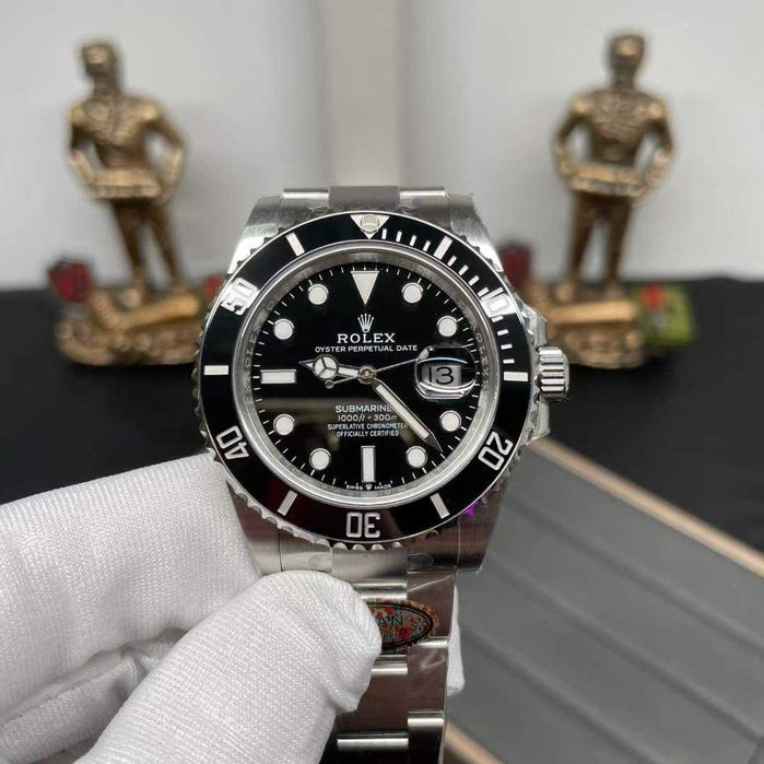 rolex submariner 40mm silver-black