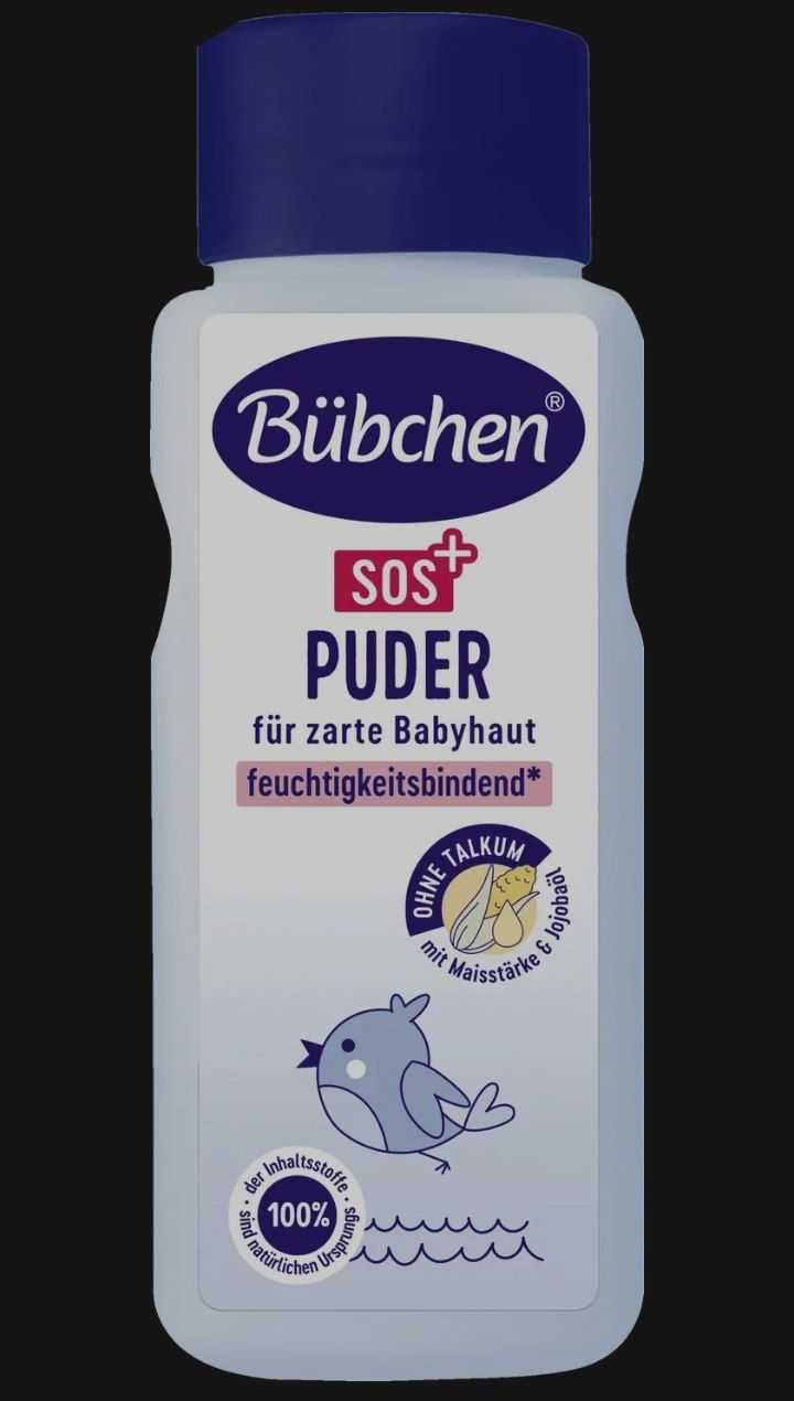 Bübchen . Chaqaloqlar  pudrasi. Germaniya mahsuloti.