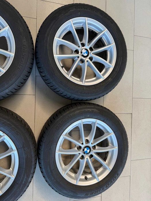 Set jante BMW originale + anvelope 2023 TOYO TIRES de iarna 225/60 R17