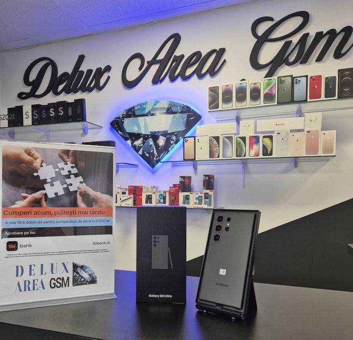 Samsung S24 Ultra / Titanium Gray/Black / 256 GB / Delux Area GSM