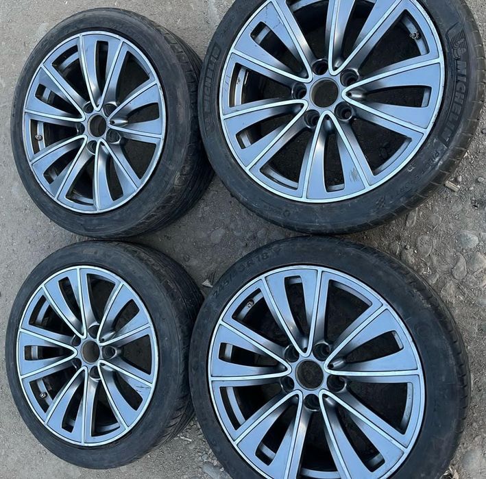 Диски с резиной на BMW E32, 34, 60 F10 R18