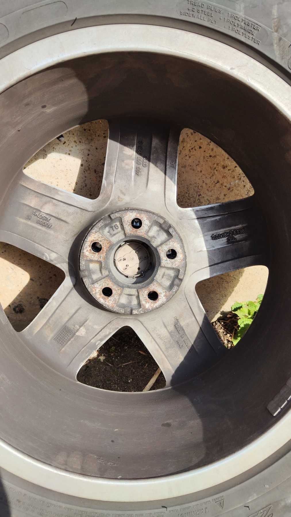 Оригинални джанти AUDI Allroad 7,0Jx18 5x112 с гуми MICHELIN