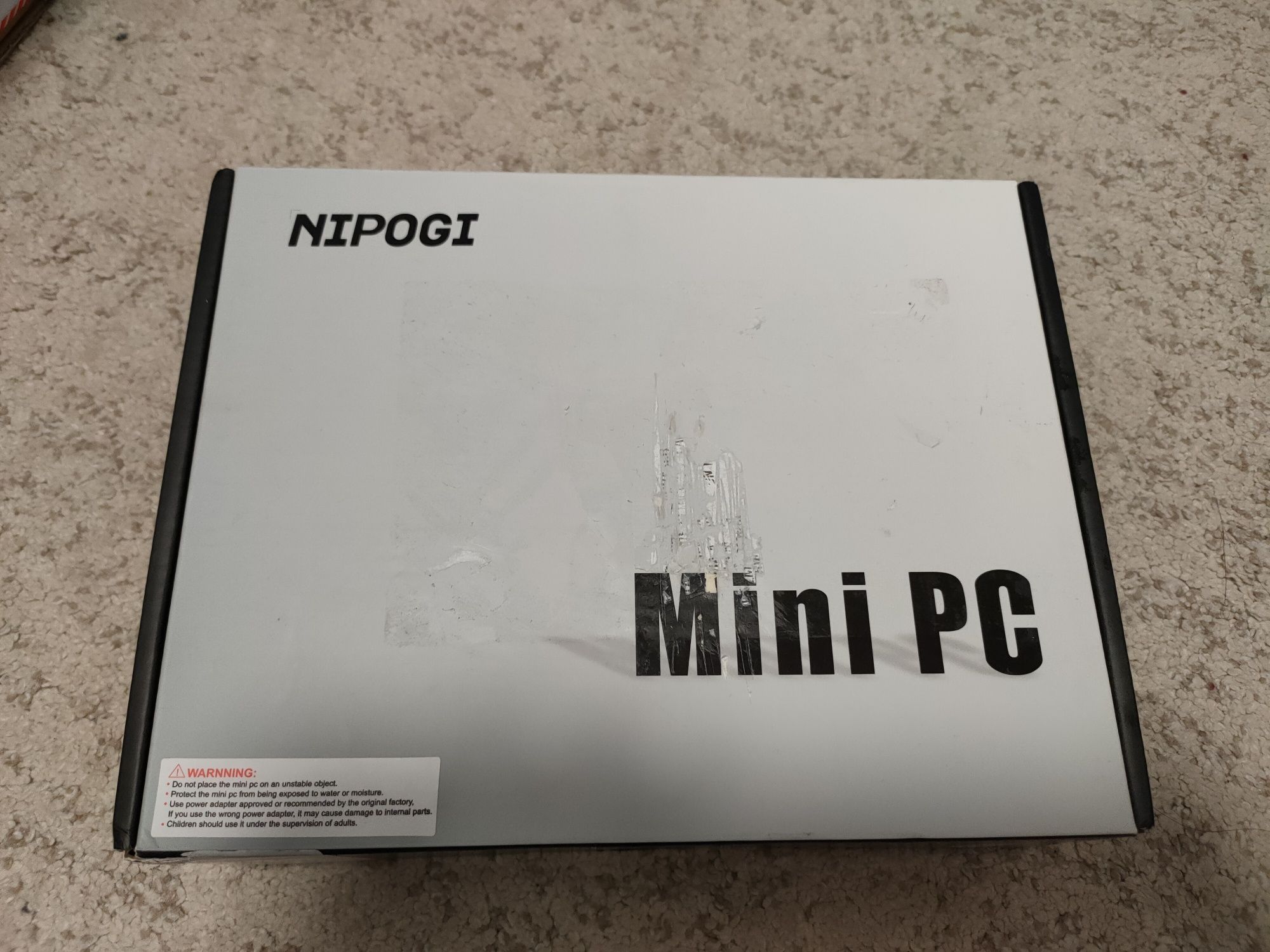 Mini PC Sigilat, Nipogi AK2PLUS, 16GB DDR4+512GB M.2 SSD