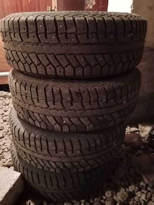 Диски на зиме r15
