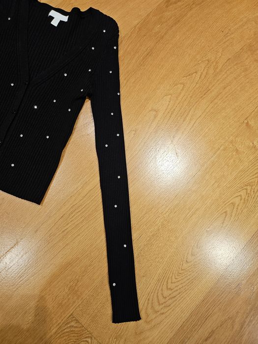 H&M жилетка с кристали XS-34
