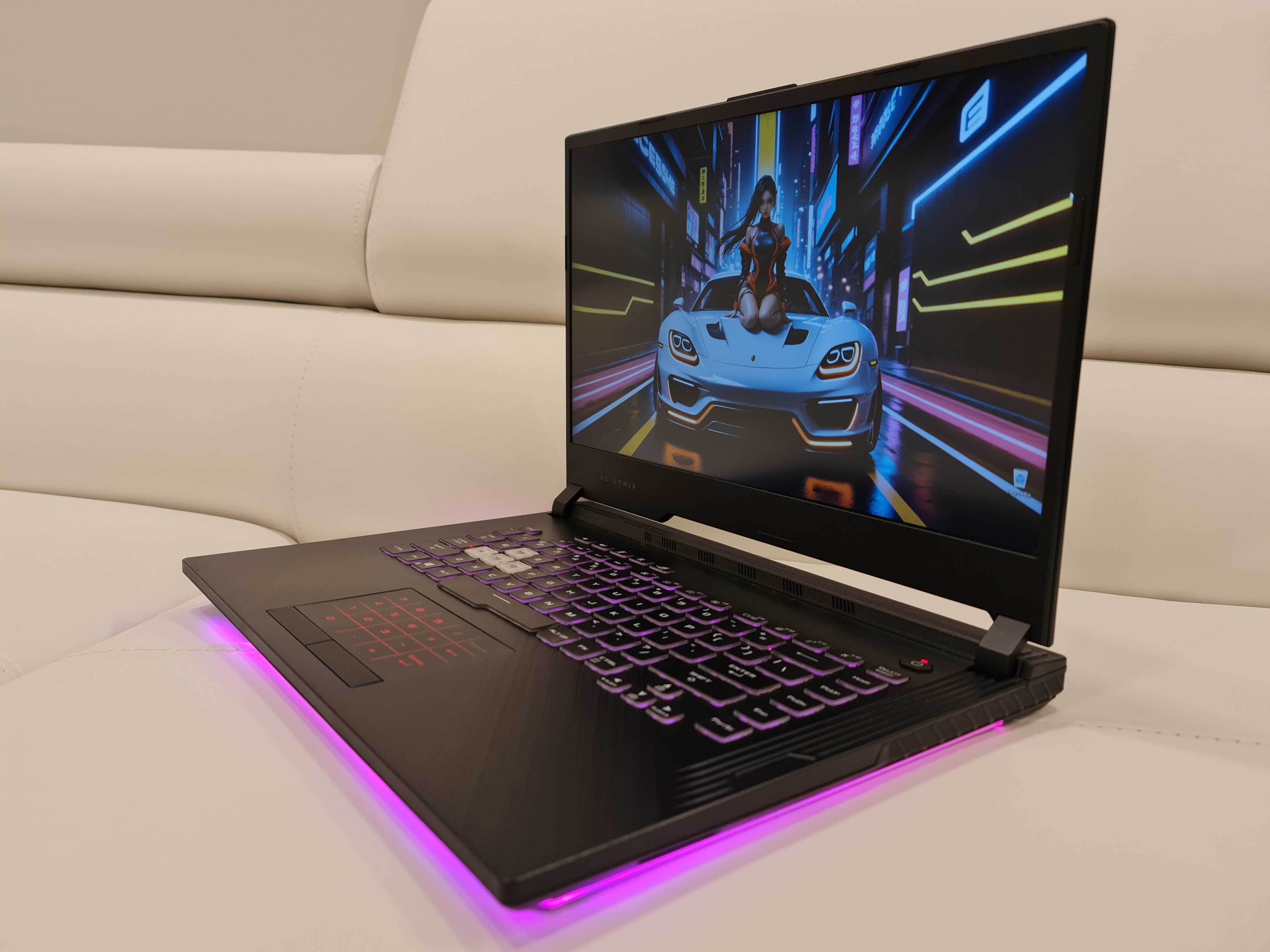 Laptop Asus Rog, intel core i7-9750h, ram 16 gb video 6 gb GTX 1660 TI