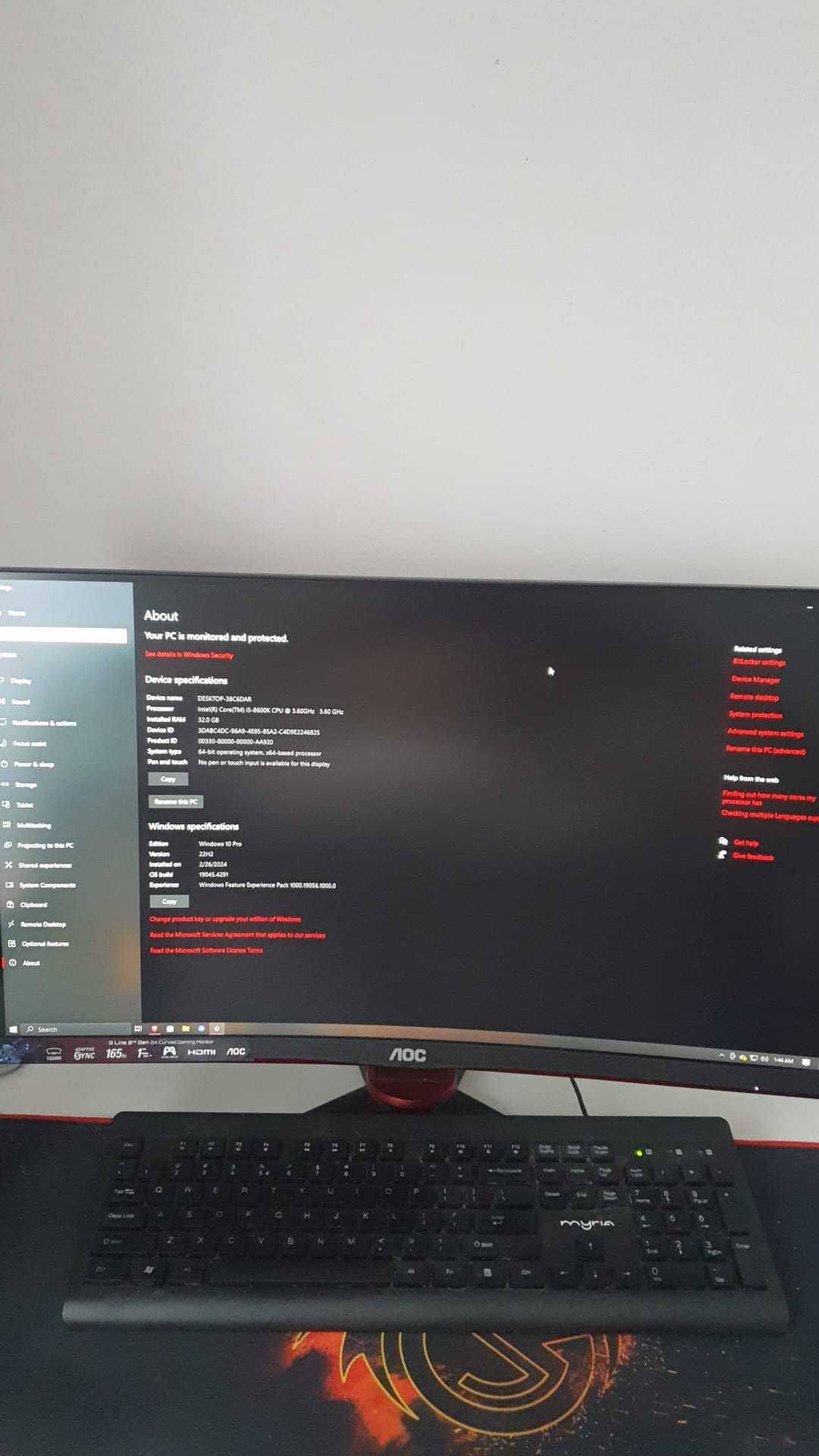 PC Gaming + Monitor Gaming Schimb sau Vand