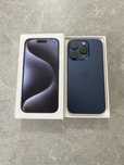 iPhone 15 Pro 256GB Blue Titanium