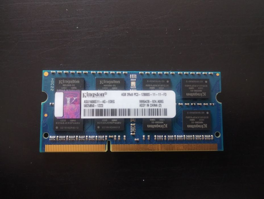 Memorie 4gb ddr3 laptop sodimm