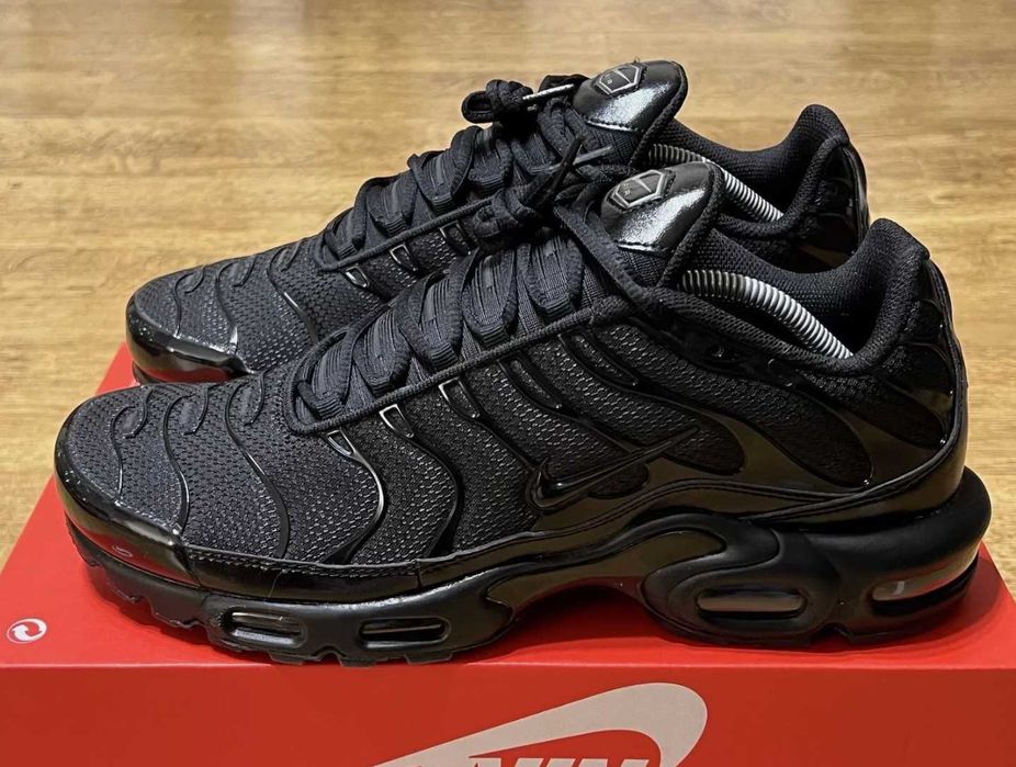 Adidasi Nike Tn Triple Black negri unisex Calitate Premium |FULL BOX|