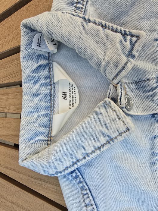 Geaca blugi Minnie Mouse fete 4-5 ani marime 110 H&M noua