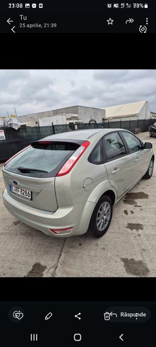 Ford focus an fab.2010,motor 1.6