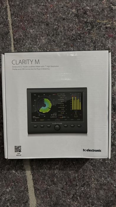 TC Electronic Clarity M Stereo Monitor selector / controler,  SIGILAT
