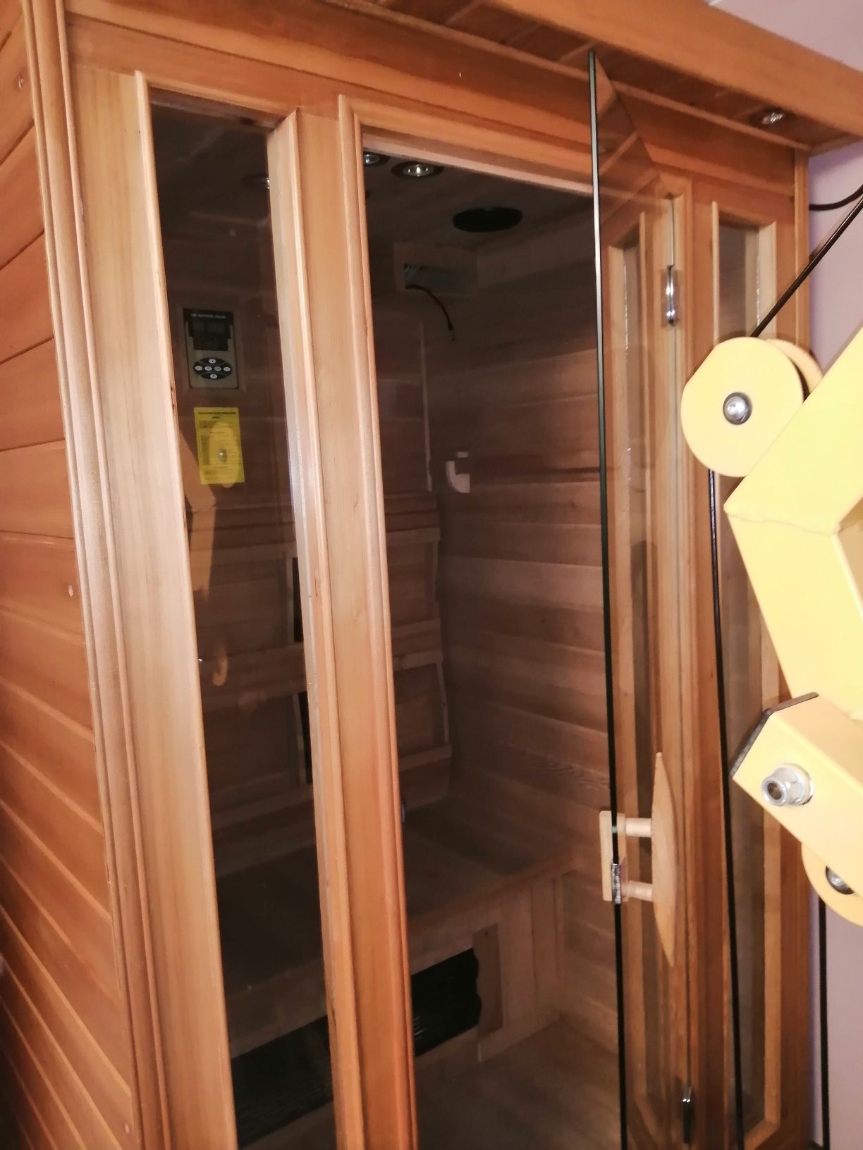 Vand sauna uscata modulara brad canadian cu generator oxigen3, 6900ron