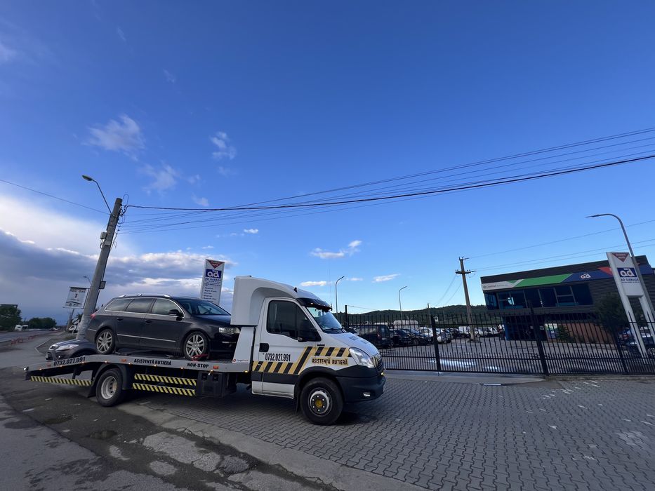 Tractari auto Asistenta Rutiera Platforma Prahova NON STOP Accesibili