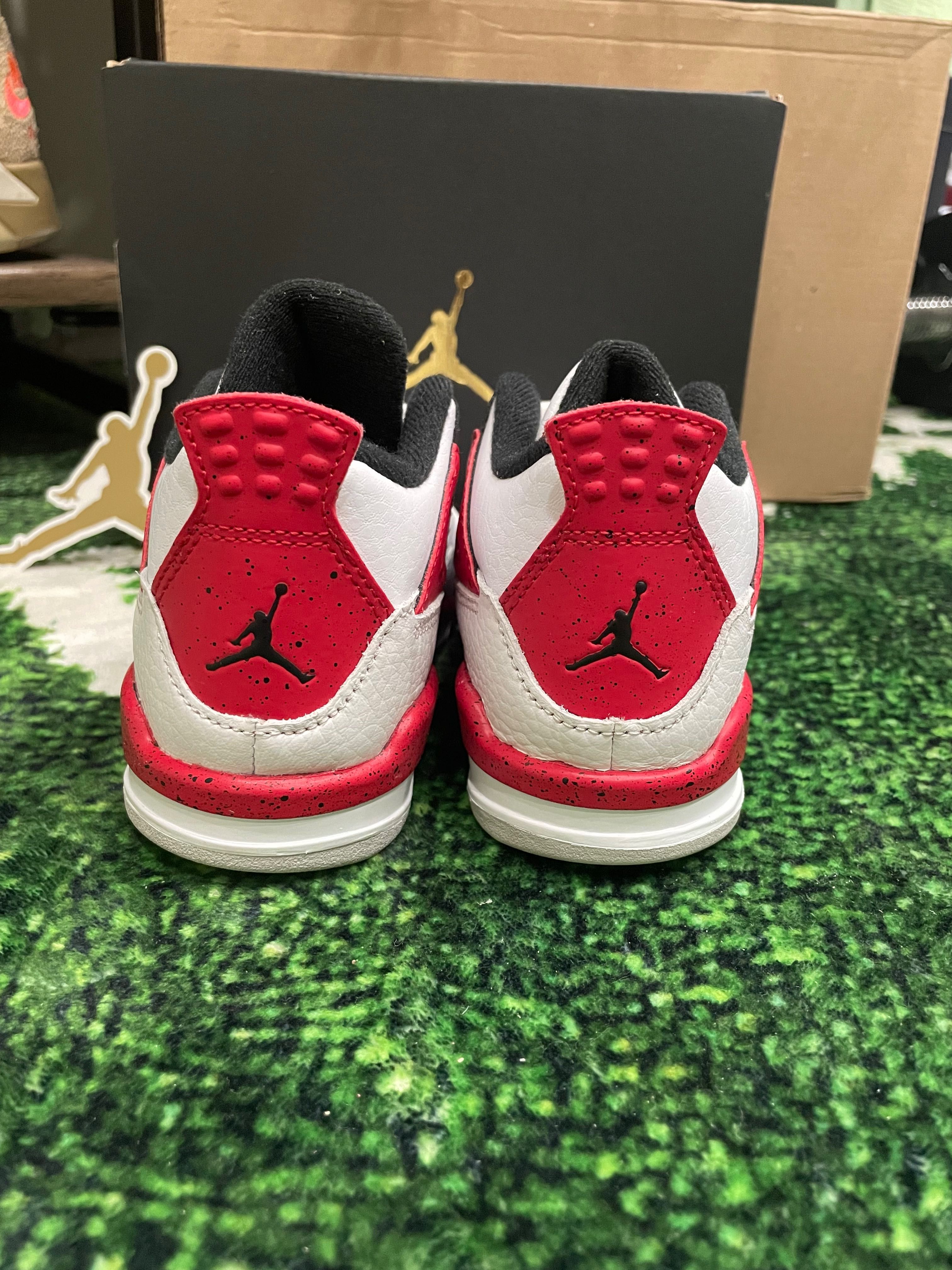 Jordan 4 Red Cement size 27