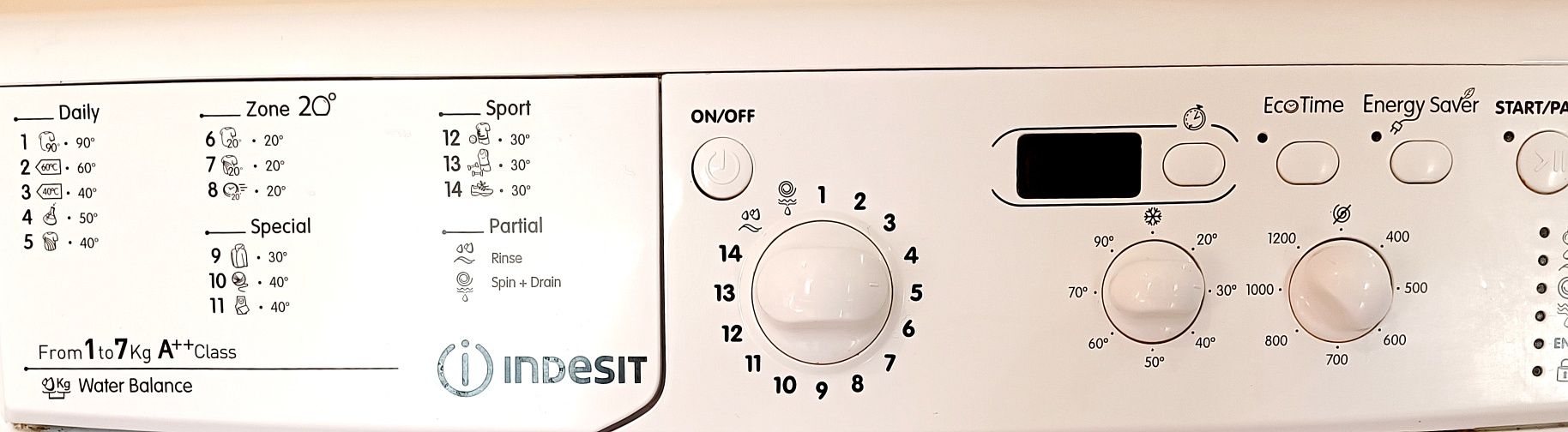 Пералня Indesit A