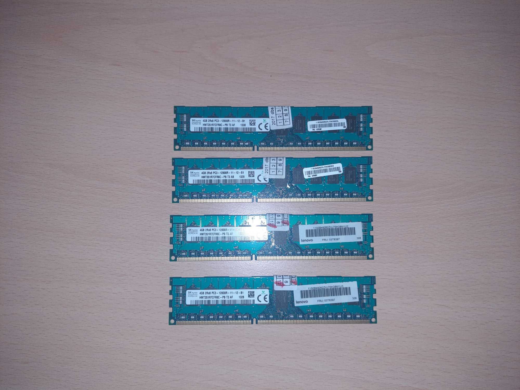 Kit quad 16 gb DDR3 1600 Mhz