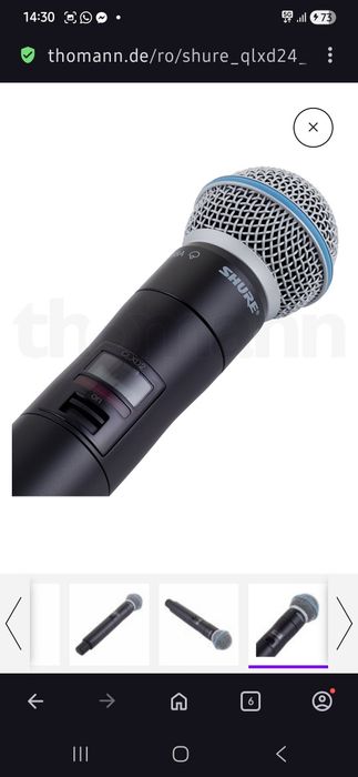 Microfon Shure Beta 58