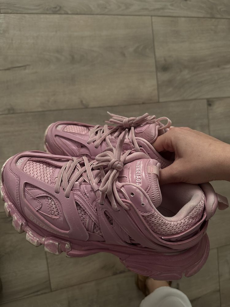Balenciaga Track Pink-Washed