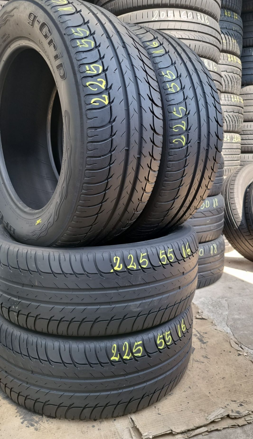 Set 4 Anvelope BFGoodrich 225 55 R16 Vară