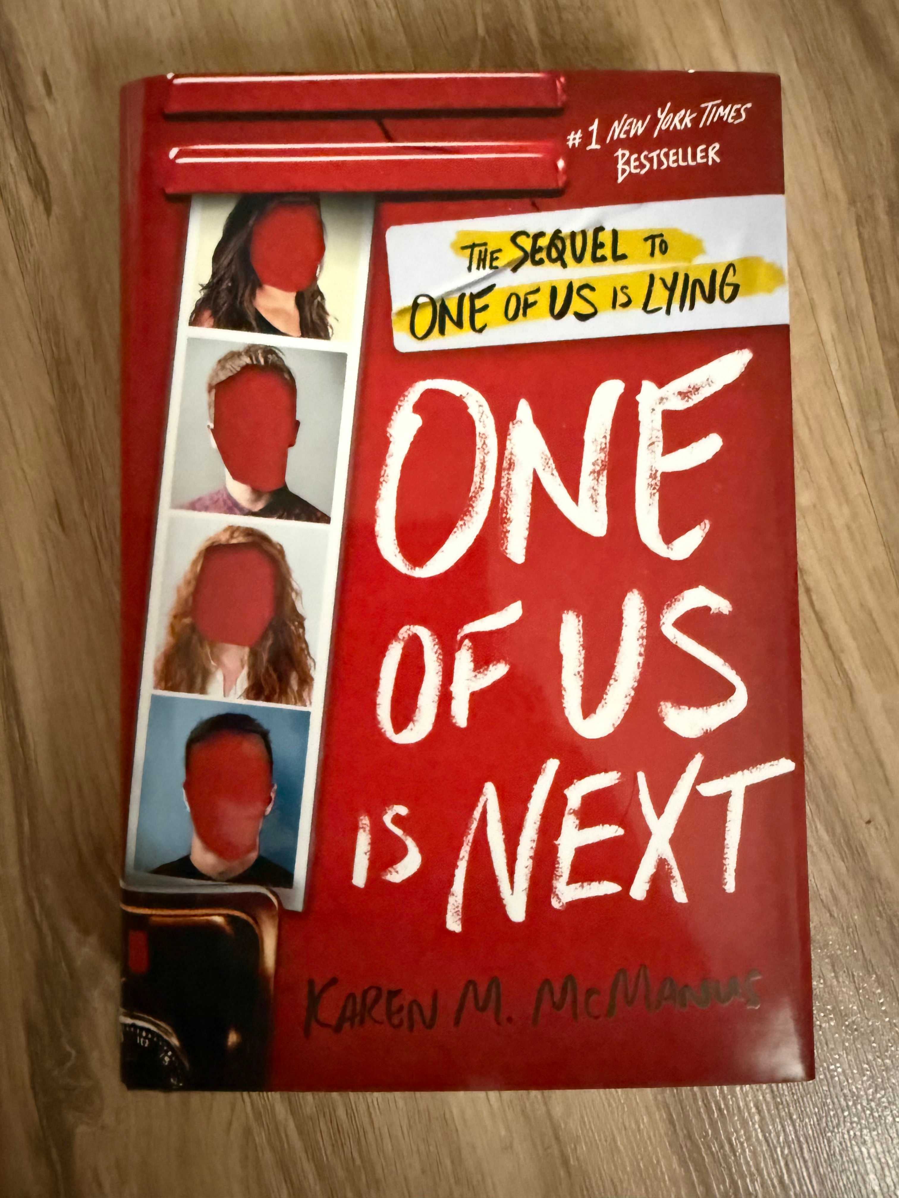 One of Us Is Lying/Next - на Английски, Твърди корици