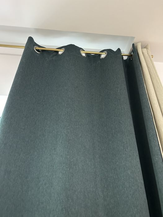Draperie opaca culoare albastru