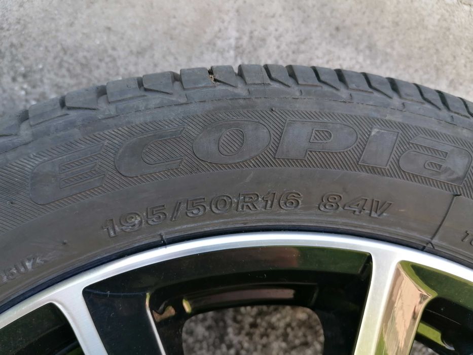 Джанти 16 4х100 с гуми Bridgestone Ecopia 195/50/R16