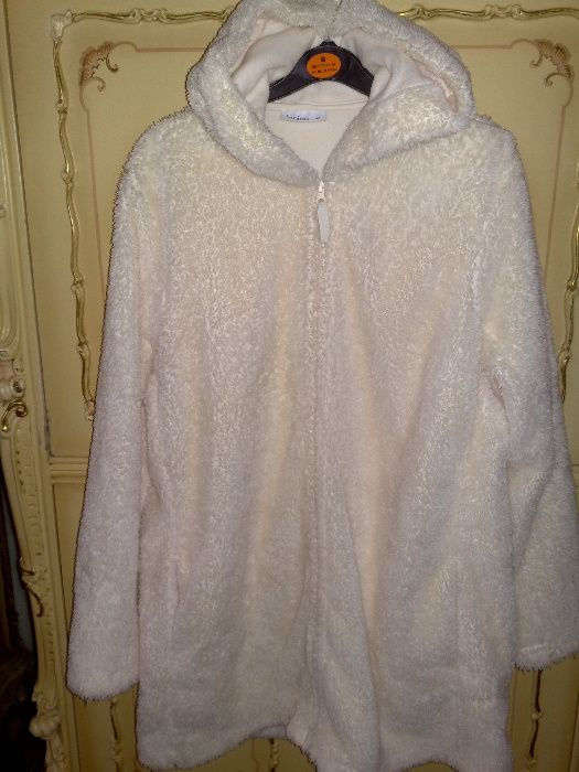 bluza/jacheta cu gluga cocolino/fleece/polar