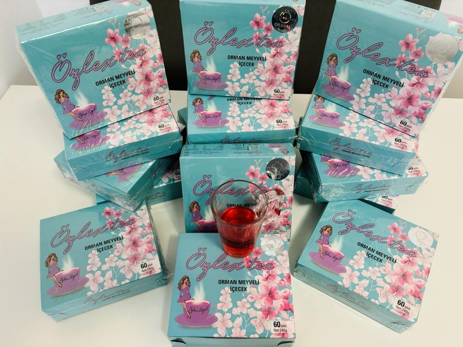 Ceai de slabit detox Ozlex Tea turcesc - cu aroma de fructe de padure