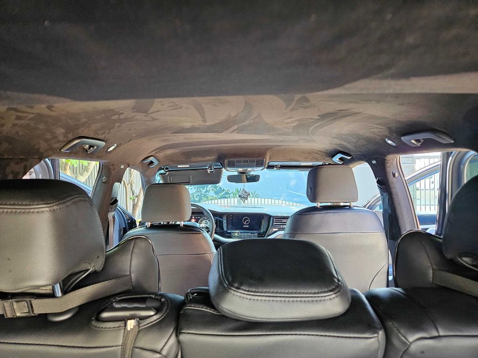 Material textil/alcantara retapitare Renault + kit plafon instelat