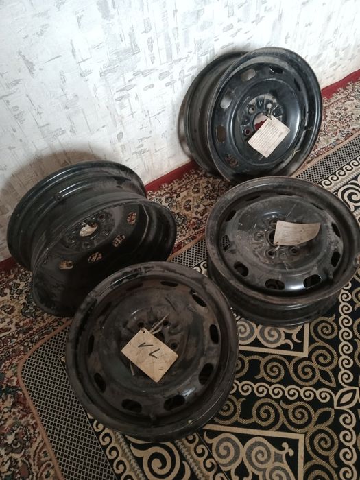 5 тесік диска R14
Состояние идеал салынбаған  R14