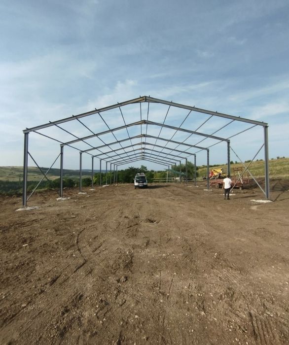 Structuri metalice demontabile