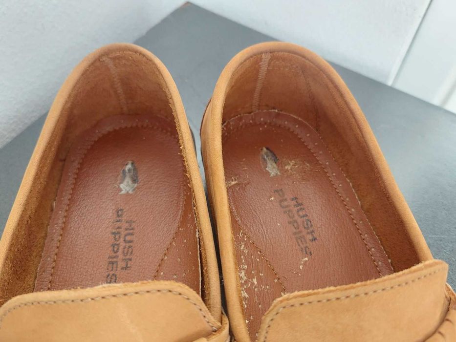 HUSH PUPPIES-Оригинални мокасини Естествена кожа-41 номер