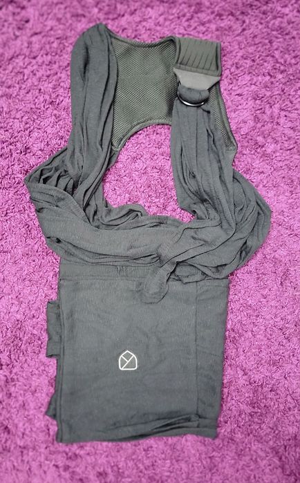 marsupiu Koala wrap negru