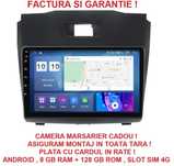 Navigatie Isuzu DMAX din 2015 - 2020 , Garantie 2GB 4GB 8GB RAM