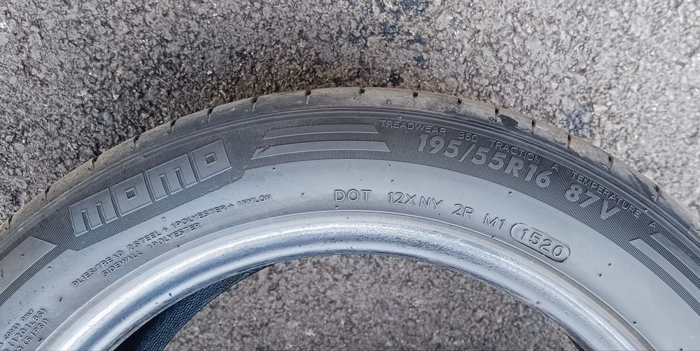 195/55/16 MOMO TOPRUN M30 EUROPA 87V DOT 1520