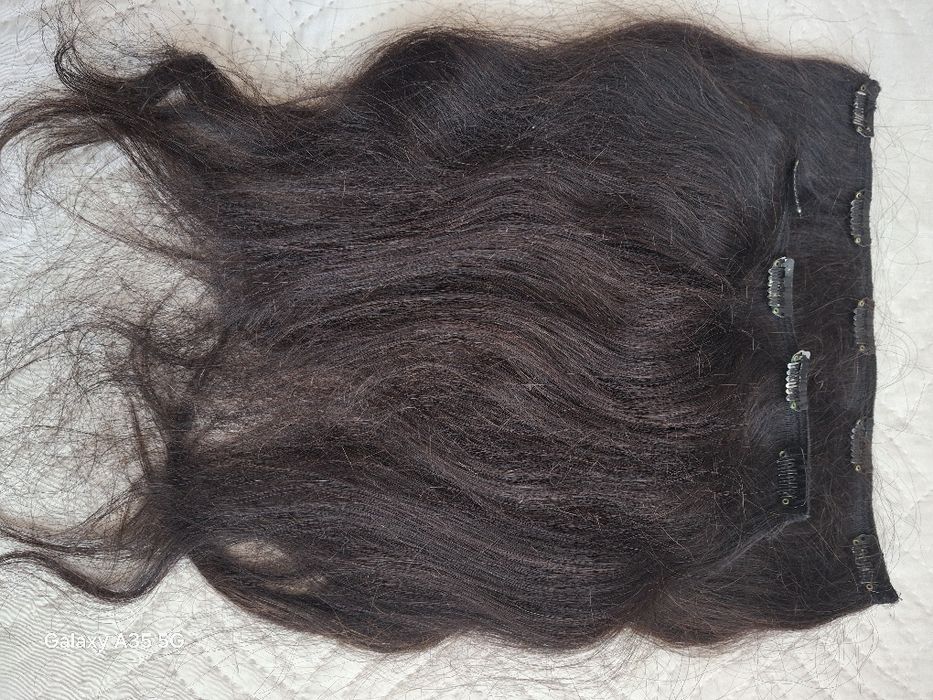 Екстейшани естествена коса