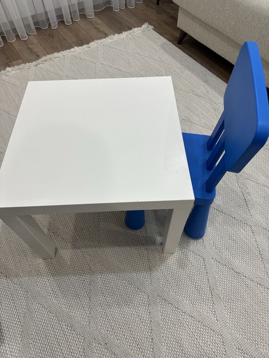 Икеа стол со стулом детским