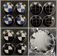 Set Capace roti jante aliaj BMW 68mm F25 F30 F01 F10 E90 E60 X3 X5 X6