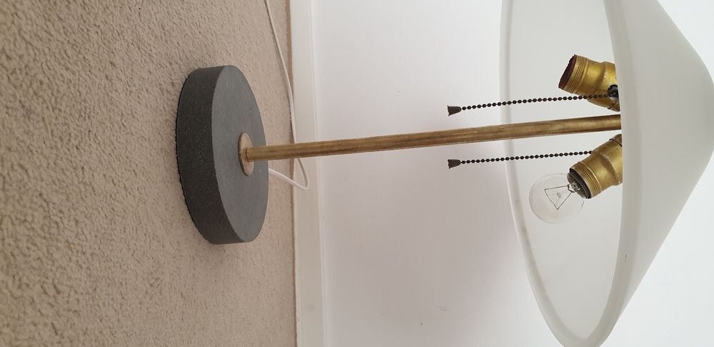 Accesoriu decorațiune înfrumusețare sticla alama SUA 1970